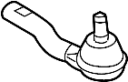 View Steering Tie Rod End Full-Sized Product Image