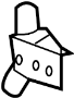View Door Hinge (Upper, Lower) Full-Sized Product Image