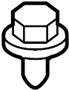 View Rivet. Bumper. Support. (Upper) Full-Sized Product Image