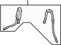 View Brake Hydraulic Hose (Front) Full-Sized Product Image 1 of 2