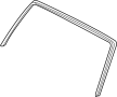 View Windshield Molding (Lower) Full-Sized Product Image 1 of 4