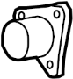 View Engine Coolant Thermostat Housing (Upper) Full-Sized Product Image