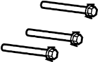 View A/C Compressor Bolt Full-Sized Product Image 1 of 10