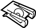 View Nut. Trim. Pillar. Coat. Hook. (Upper) Full-Sized Product Image