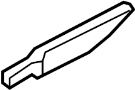 View Back Glass Wiper Arm (Rear) Full-Sized Product Image 1 of 4