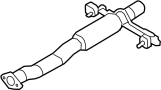 Image of Pipe. Exhaust. (Front). Exhaust Intermediate. image for your 2018 Lincoln MKX   
