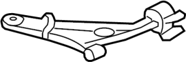 Image of Suspension Control Arm (Front, Rear, Upper, Lower) image for your Ford