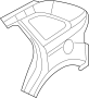 Image of Quarter Panel (Rear, Lower) image for your Lincoln MKX  