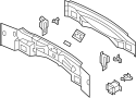 Image of Rear Body Panel (Rear) image for your 2010 Ford Edge  Limited Sport Utility 