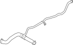 Image of Radiator Coolant Hose (Upper, Lower) image for your 1995 Ford F-250   