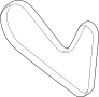View Accessory Drive Belt Full-Sized Product Image