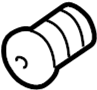View Hood Stop Buffer (Upper, Lower) Full-Sized Product Image