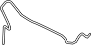 Image of Antenna Cable (Front) image for your 2002 Ford Ranger 3.0L Vulcan V6 FLEX M/T 4WD XLT Extended Cab Pickup Stepside 
