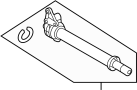 View CV Intermediate Shaft Full-Sized Product Image