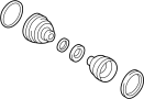 View CV Joint Boot Kit Full-Sized Product Image