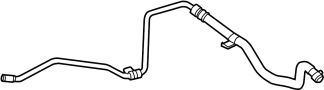 Image of Power Steering Return Hose (Lower) image for your Ford