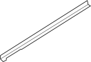 View Door Window Belt Weatherstrip (Upper) Full-Sized Product Image