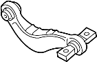 View Suspension Control Arm (Rear, Upper) Full-Sized Product Image