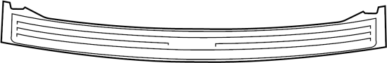 Image of Bumper Trim (Upper) image for your 2018 Ford Explorer 3.5L Duratec V6 A/T FWD Base Sport Utility 