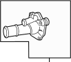 View Thermostat. Engine. Coolant.  Full-Sized Product Image 1 of 1