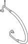 Image of A/C Refrigerant Suction Hose (Rear) image for your 2005 Ford F-350 Super Duty  XLT Standard Cab Pickup Fleetside 