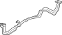 Image of Tube. Air. Hose. Conditioning. Suction. A/C Refrigerant Suction. image for your 2002 Ford F-350 Super Duty 7.3L Power-Stroke V8 DIESEL A/T 4WD Lariat Extended Cab Pickup 