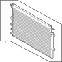 Image of A/C Condenser image for your 2007 Lincoln MKZ   