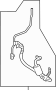 Image of A/C Refrigerant Discharge Hose (Lower) image for your 2023 Ford F-150 2.7L EcoBoost V6 A/T RWD XL Crew Cab Pickup Fleetside 