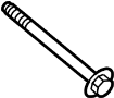 Image of A/C Compressor Bolt image for your 2017 Lincoln MKX 3.7L V6 A/T FWD Premiere Sport Utility 