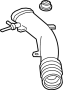 Image of Engine Air Intake Hose (Rear) image for your 2009 Ford F-150  Lariat Extended Cab Pickup Fleetside 