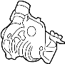 Image of TURBOCHARGER. Manifold. A complete turbocharger. image for your 2009 Ford Crown Victoria   