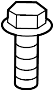 Image of Engine Cover Bolt image for your 2021 Ford Police Interceptor Utility   