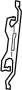 Image of Spring. Brake. Caliper. A clip which snap onto. image for your 2019 Ford F-150 5.0L V8 FLEX A/T 4WD XL Standard Cab Pickup Fleetside 
