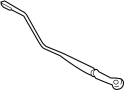 Image of Windshield Wiper Arm (Front) image for your 2012 Ford F-150 5.0L V8 FLEX A/T 4WD XL Extended Cab Pickup Fleetside 