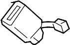 View Seat Belt Receptacle Full-Sized Product Image