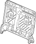 Image of Seat Back Frame (Rear, Upper) image for your 2009 Ford F-150 5.4L Triton V8 FLEX A/T RWD XLT Extended Cab Pickup Fleetside 