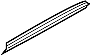 Image of Sunroof Guide Rail (Rear) image for your 2010 Ford Mustang  GT Coupe 