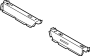 Image of Floor Pan Crossmember (Rear) image for your 2021 Ford Transit Connect 2.5L Duratec A/T XLT Mini Passenger Van 