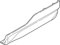View Door Molding (Rear, Lower) Full-Sized Product Image 1 of 3