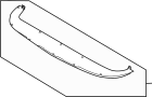 View Radiator Support Air Deflector (Lower) Full-Sized Product Image 1 of 2