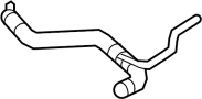 View Radiator Coolant Hose (Upper, Lower) Full-Sized Product Image 1 of 4