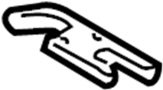 View A/C Refrigerant Line Bracket Full-Sized Product Image 1 of 2