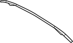 Image of Hood Seal (Front, Upper) image for your 2013 Ford Flex  SE Sport Utility 