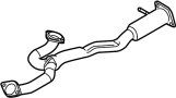 View Pipe. Exhaust. (Front) Full-Sized Product Image 1 of 3
