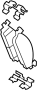 View Disc Brake Pad Set (Front) Full-Sized Product Image 1 of 5