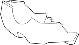 View Steering Column Cover (Lower) Full-Sized Product Image 1 of 2