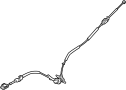 Image of Automatic Transmission Shifter Cable image for your 2012 Ford E-250 5.4L Triton V8 LPG A/T Base Extended Cargo Van 