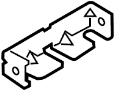View Bracket. Console. Mount. (Rear, Lower) Full-Sized Product Image