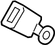 View Seat Belt Receptacle Full-Sized Product Image 1 of 4
