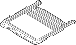 Image of Sunroof Frame image for your 2012 Ford F-150 3.7L V6 FLEX A/T RWD XL Extended Cab Pickup Fleetside 